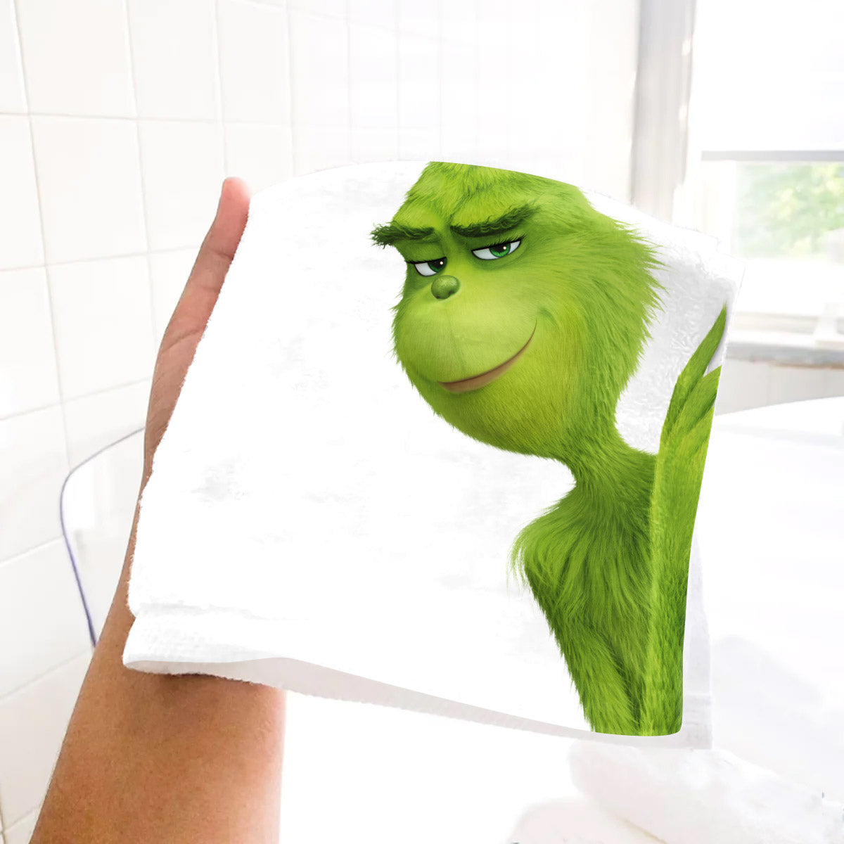 Hello Sweet Cheeks - Stole Christmas Towel