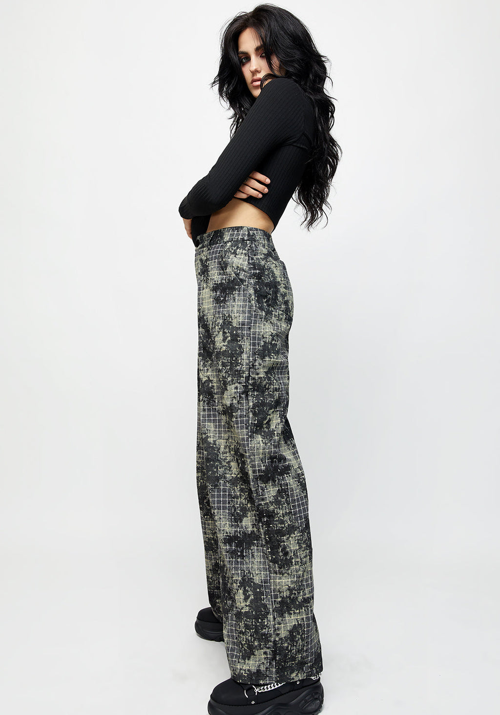 Leh gimmick wide trousers - novius-it.hu