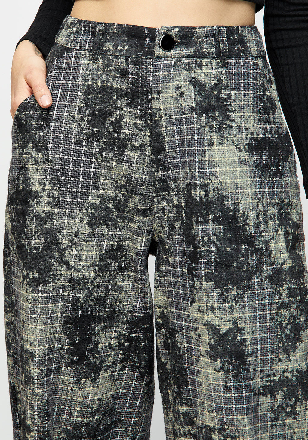 Leh gimmick wide trousers 買い大阪 メンズ | wl-coating.com