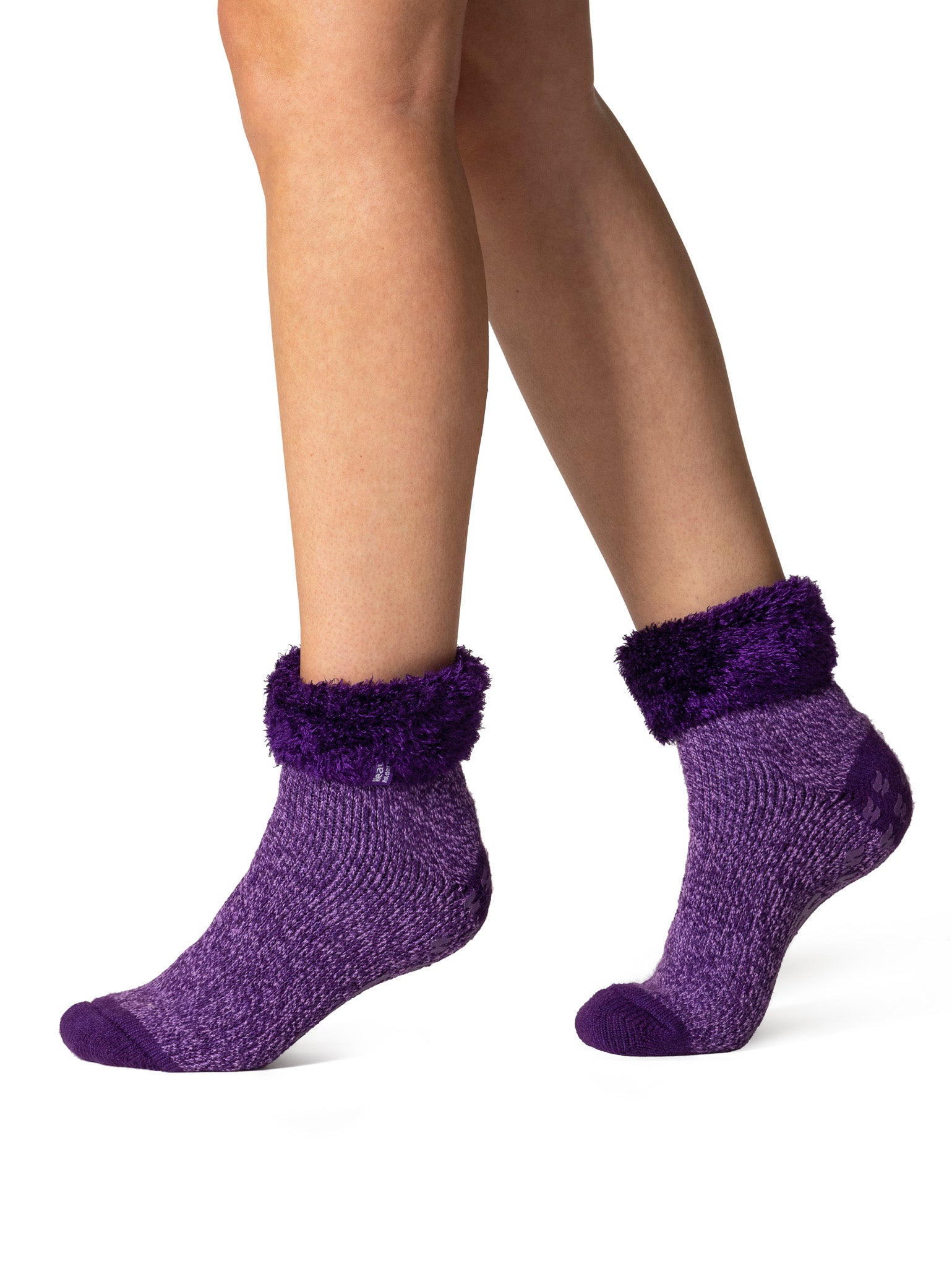 Ladies 3 Pair SOCKSHOP Super Cosy Socks with Grips from SockShop