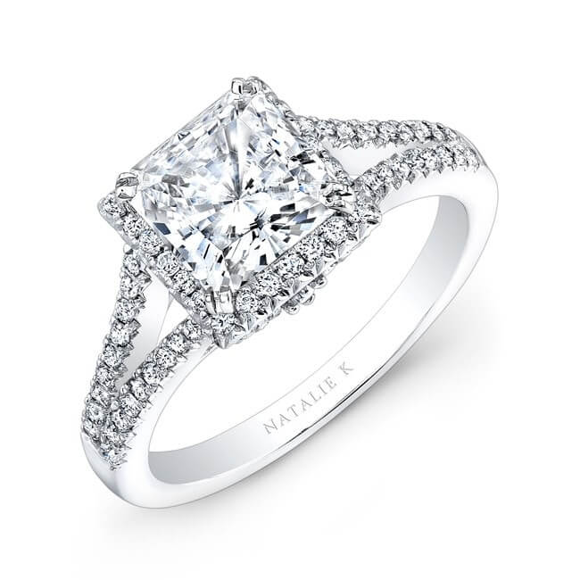 Natalie K Diamond Rings white gold