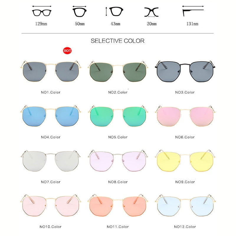 Luxury Polygonal Sunglasses