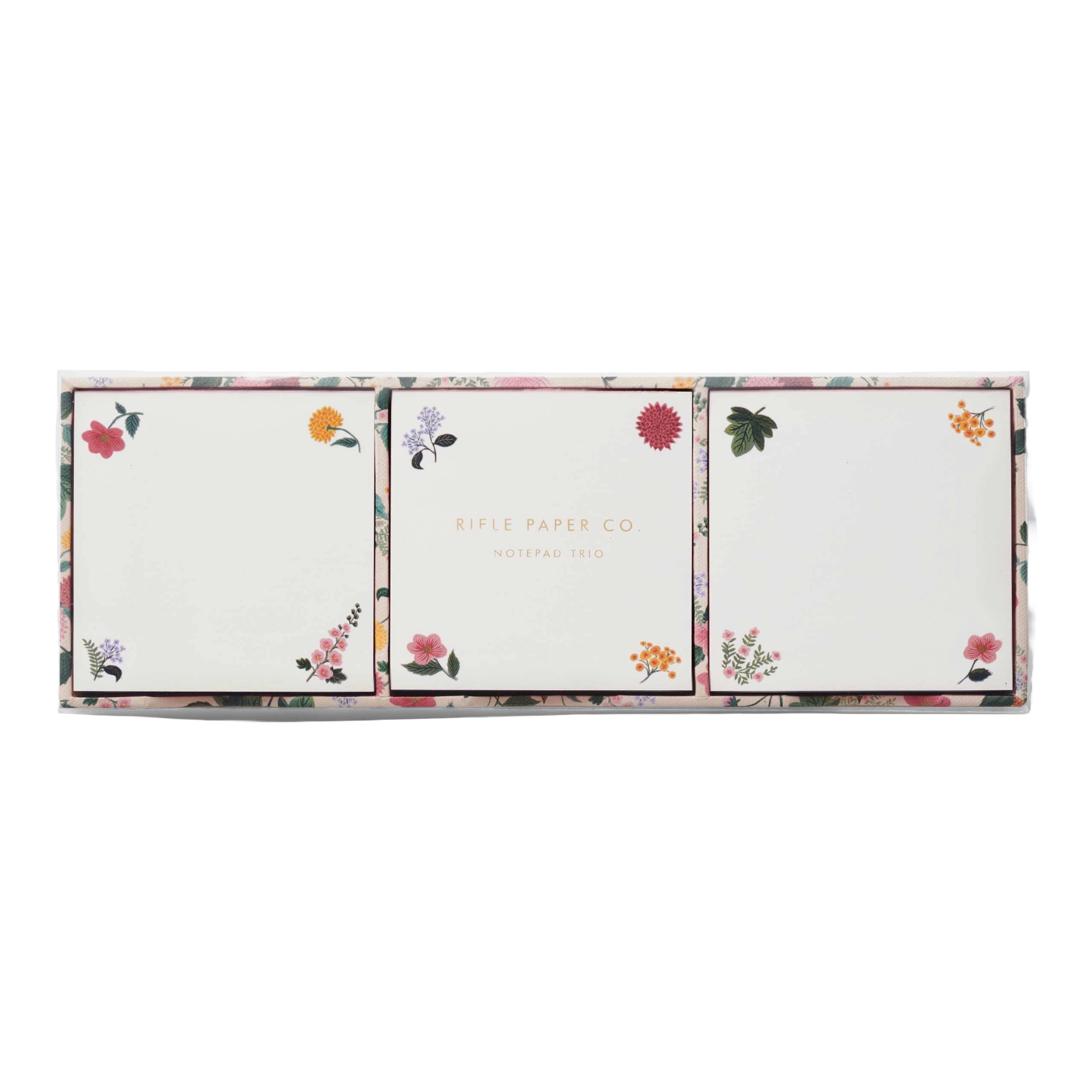 Dahlia Notepad Trio