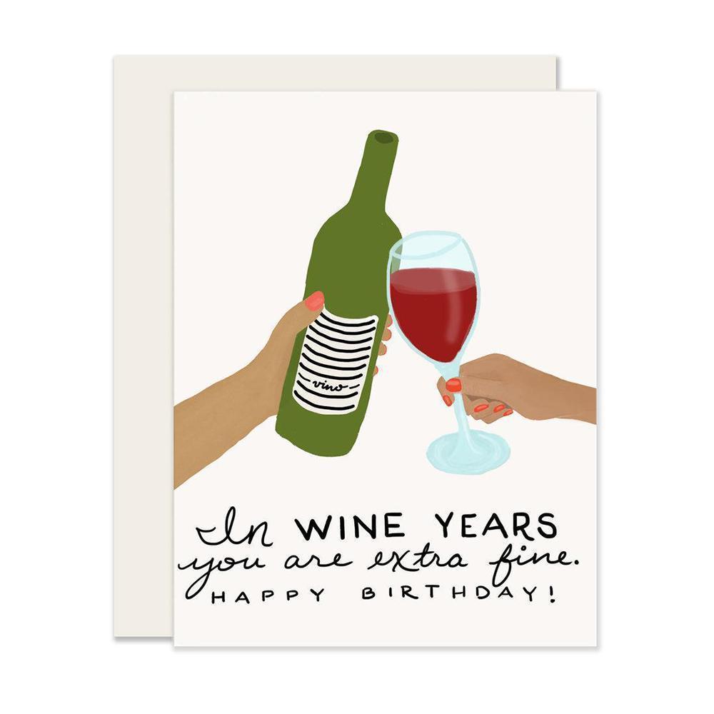 Wine Years Card