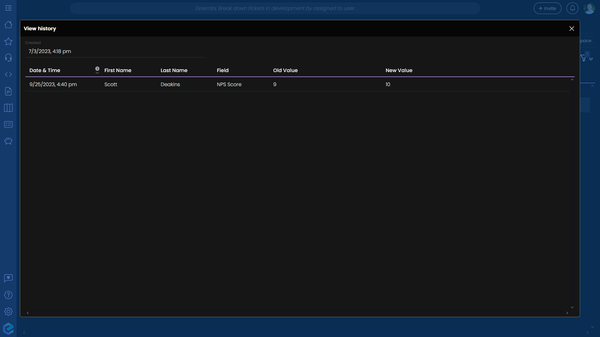 Monitor improvements in your CSAT and NPS scores