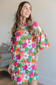 No Garden, No Problem Floral Mini Dress