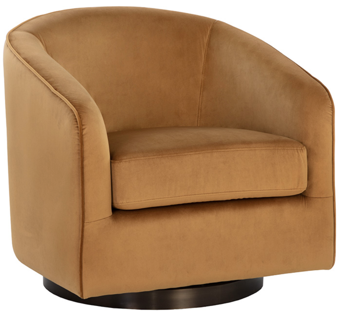 hazel swivel lounge chair