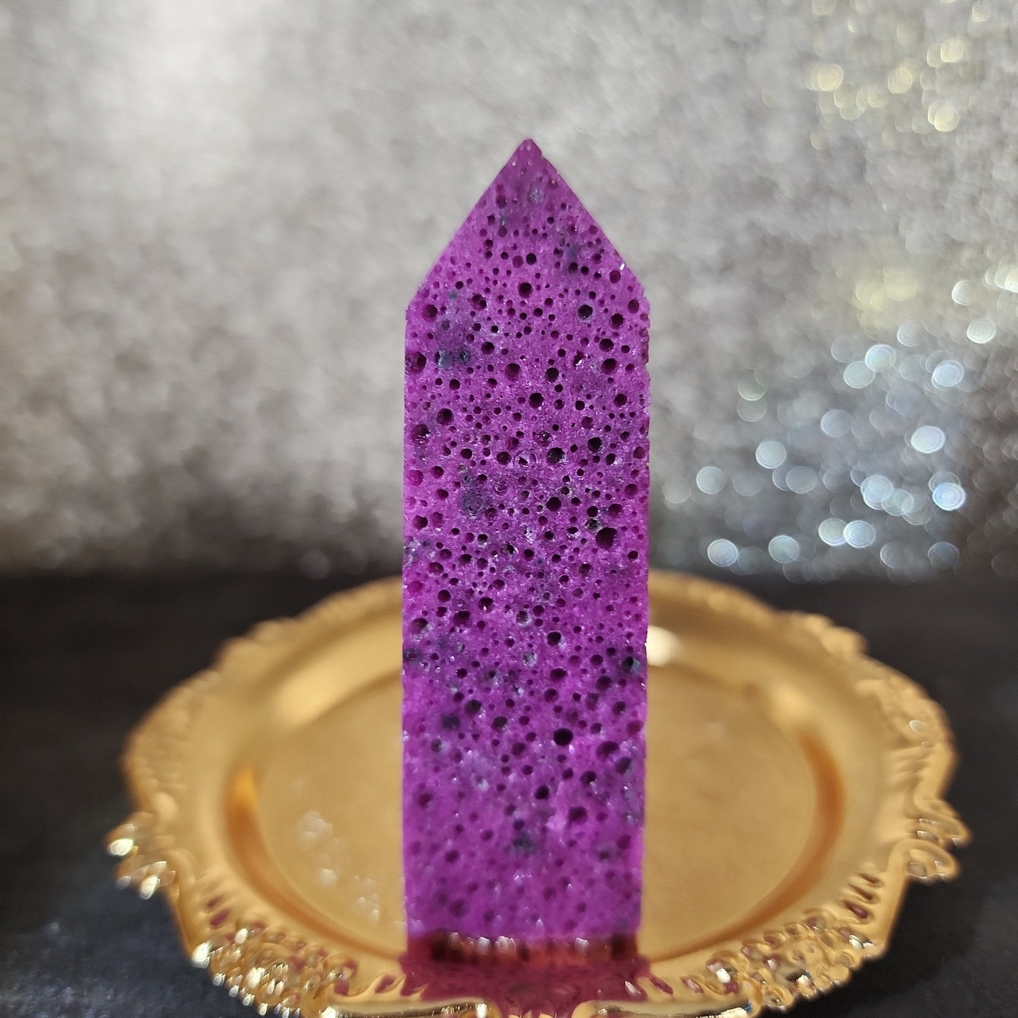 Honeycomb Ruby Tower