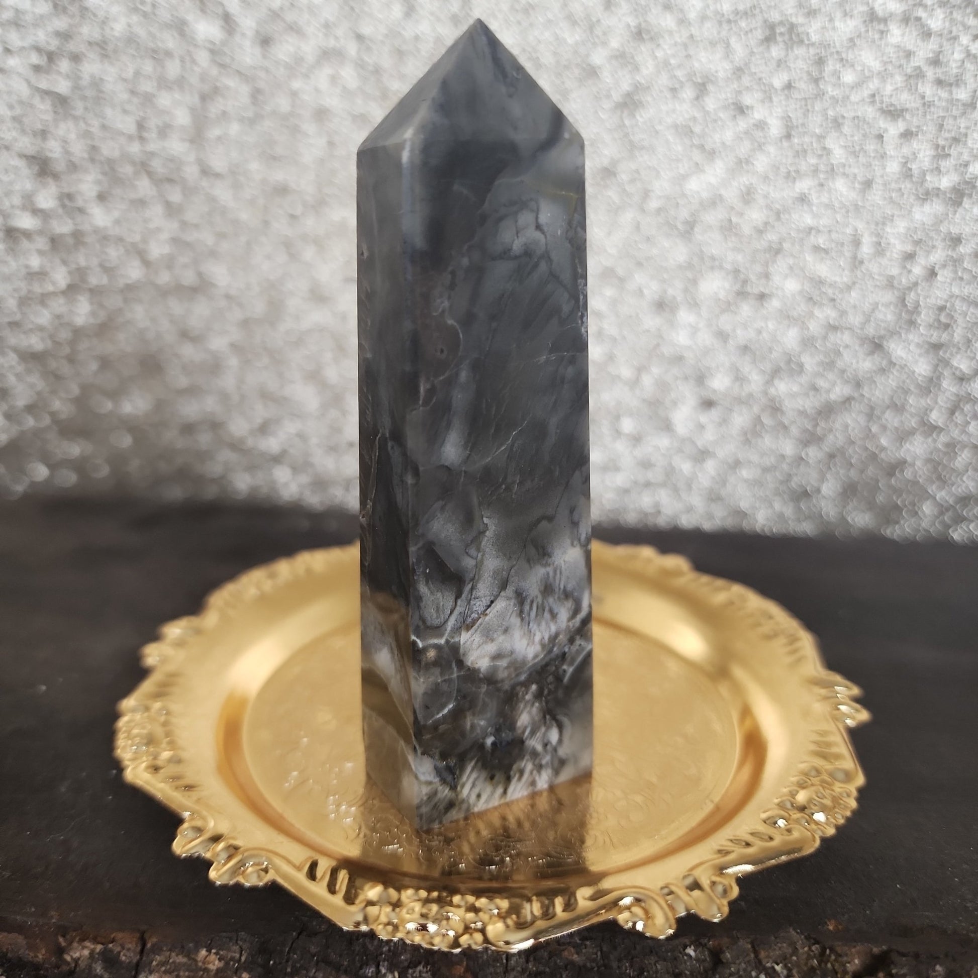Volcanic Agate Tower– MagicBox Crystals