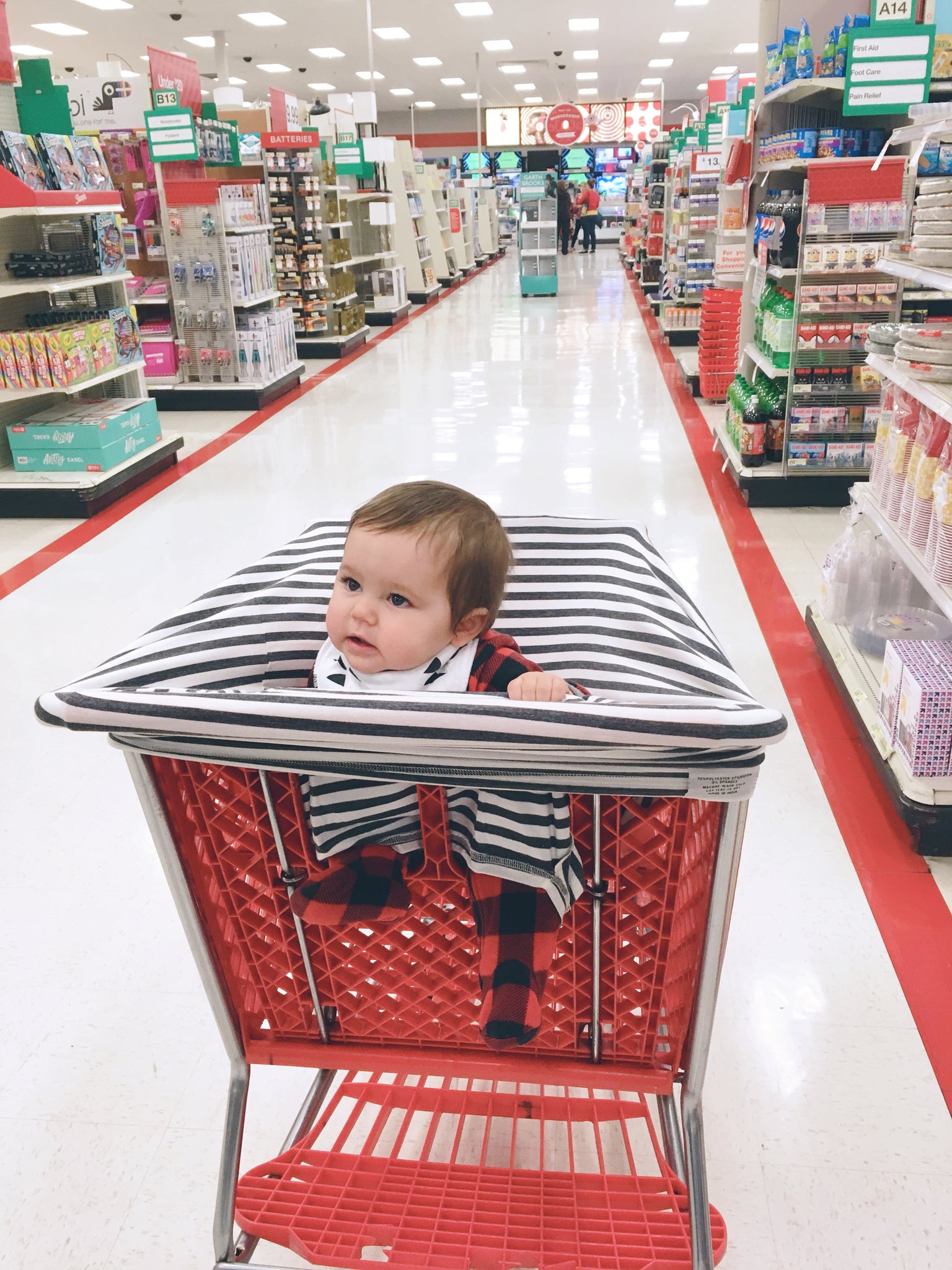 car seat grocery cart