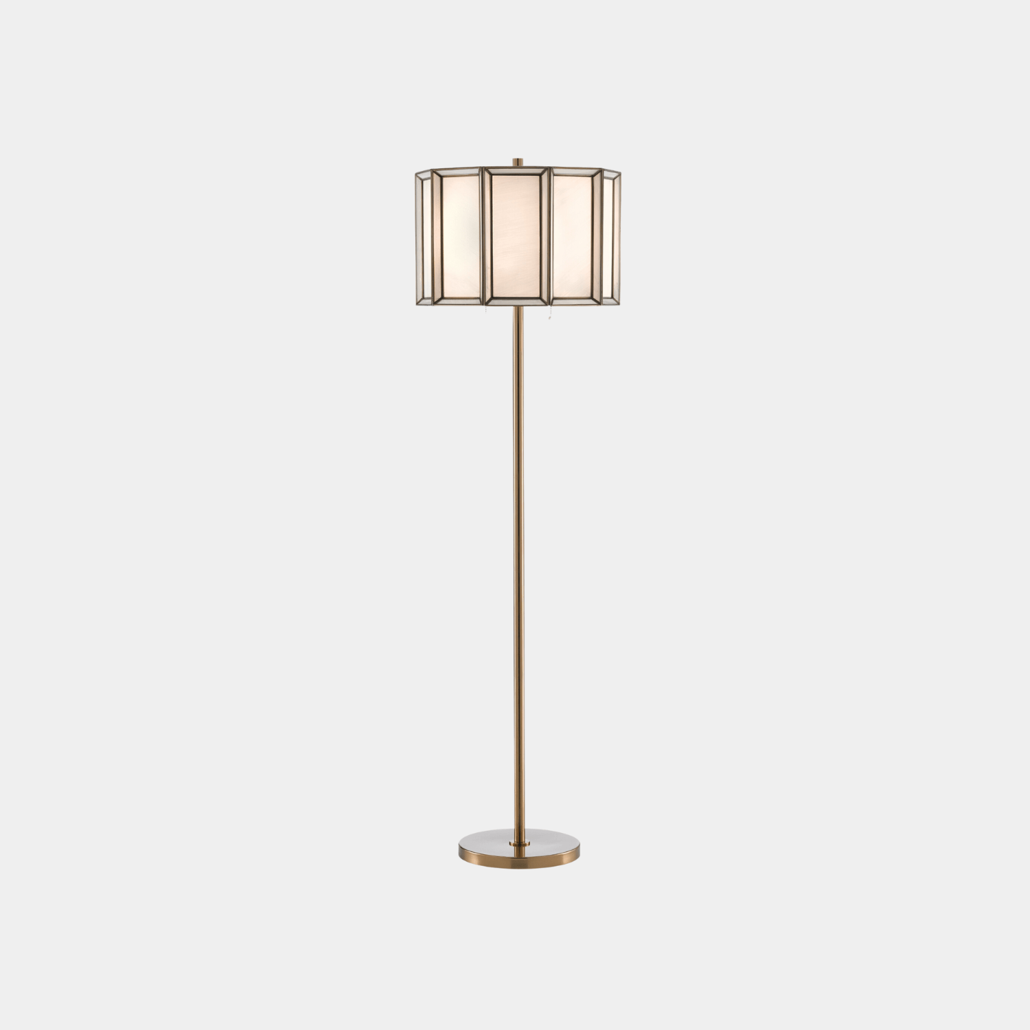 Daze Brass Floor Lamp