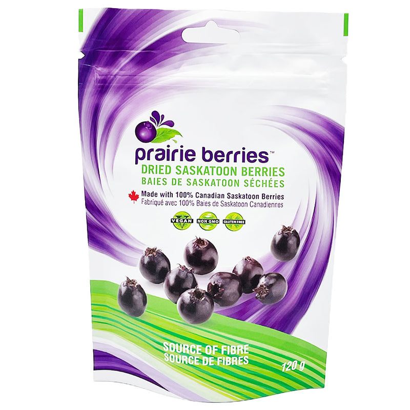 Prairie Berries - Dried Saskatoon Berries (100g) – SaskMade Marketplace