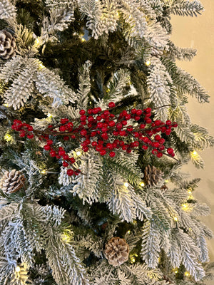 Red Berry Stem 30" - theloveyourspaceplace