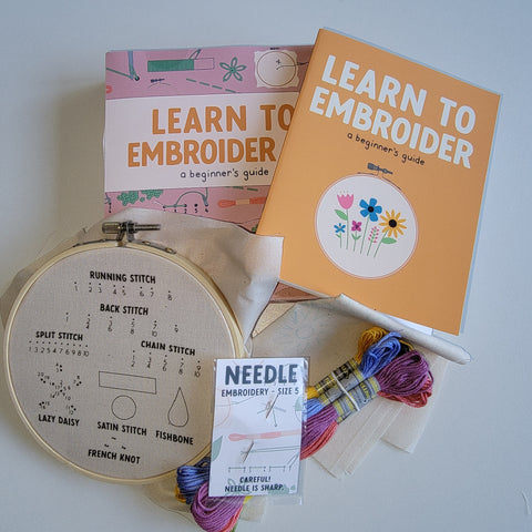 ThreadBook Learn to Embroider Kit – Monsuena's Cross-Stitch & Embroidery