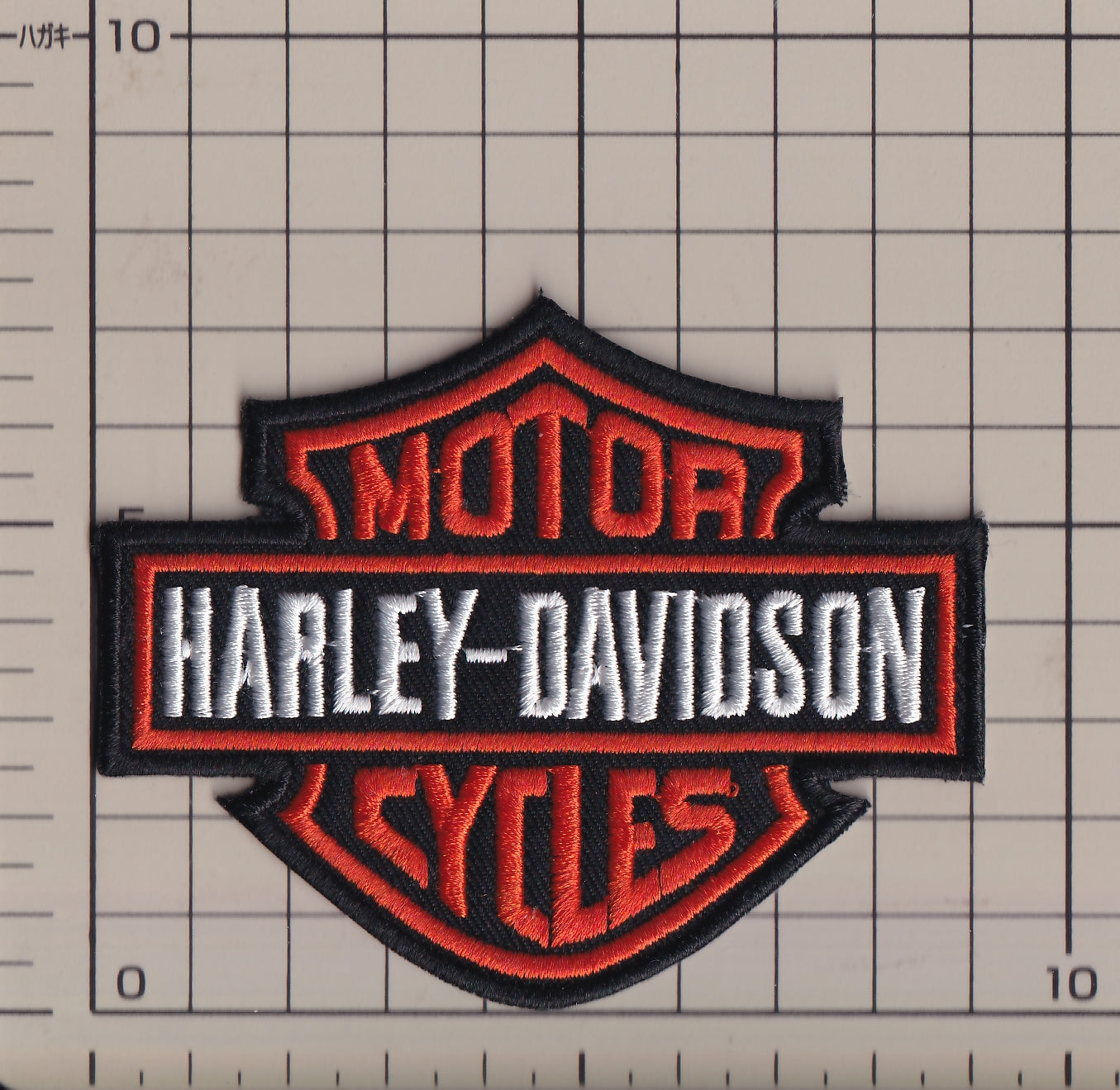 ハーレーダビッドソン 炎 アイロンパッチ アイロンワッペン HARLEY