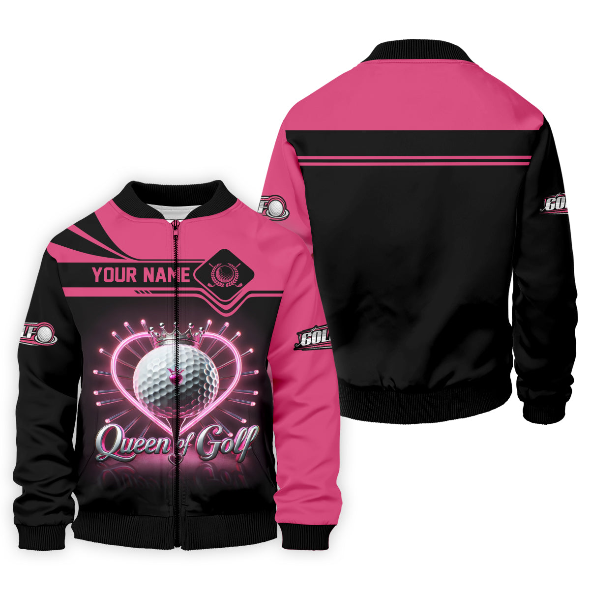 Queen Of Golf Custom Funny Womens Golf Polo Shirt, Ladies Golf Shirt, Mothers Day Gifts - Image 10