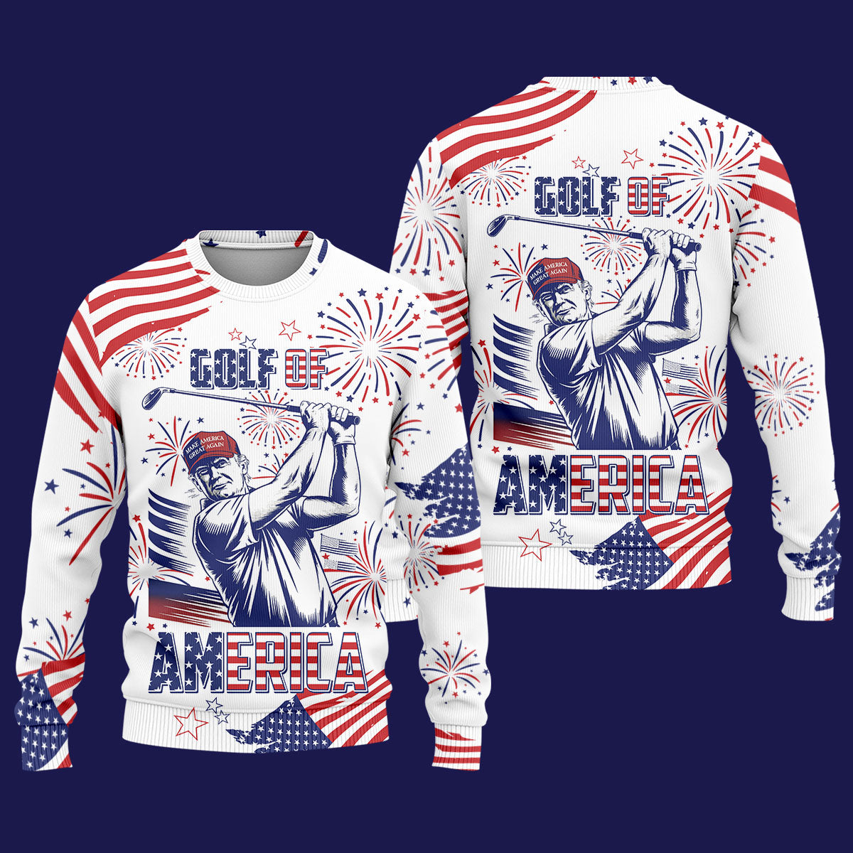 Golf Of America Golf Polos For Men, Funny Golf Shirt, Mens Golf Gift, Gift For Golfers, Golf Presents For Dad - Image 12