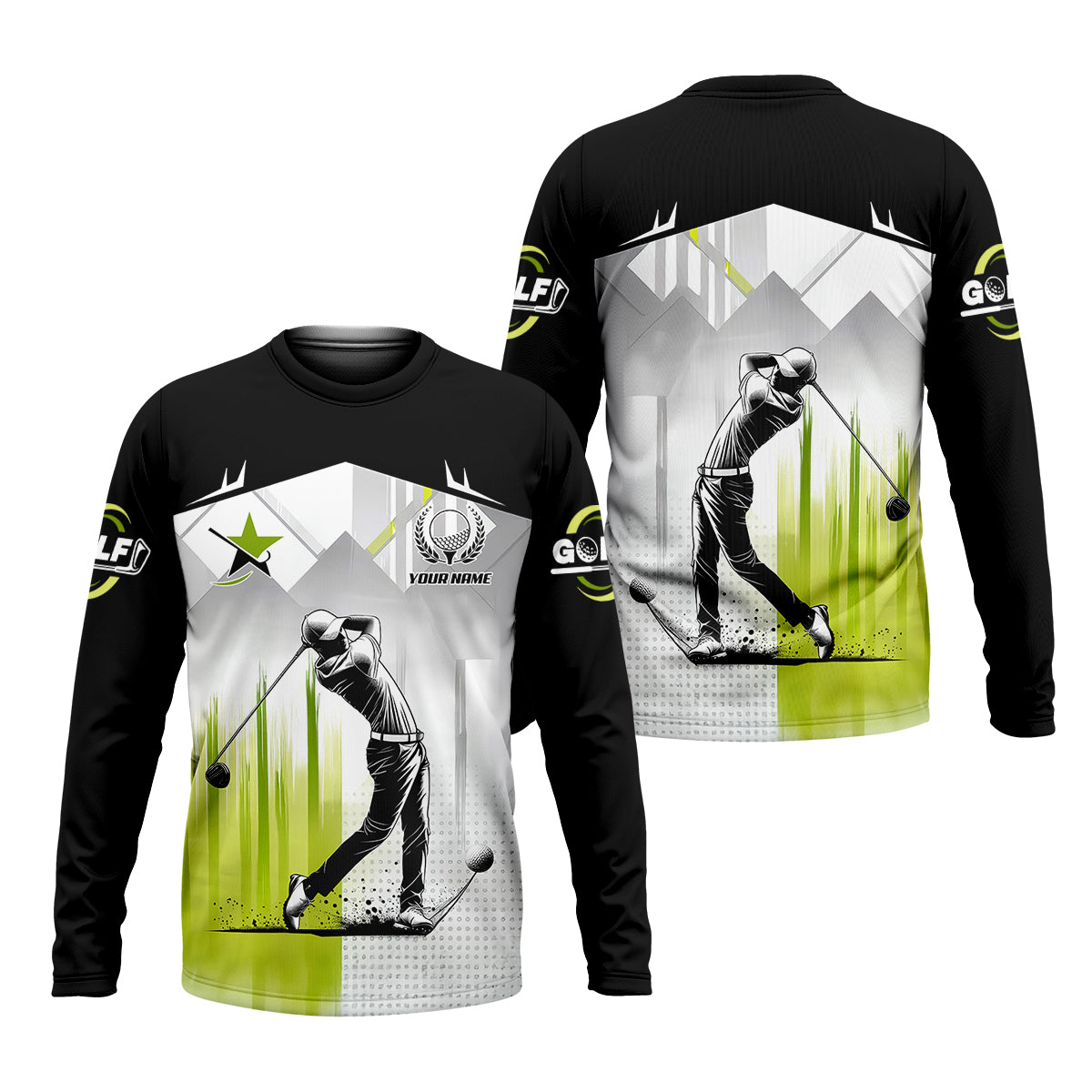 Pro Swing Men's Golf Polo Shirt, Golfers Gift, Mens Golf Gift - Image 5