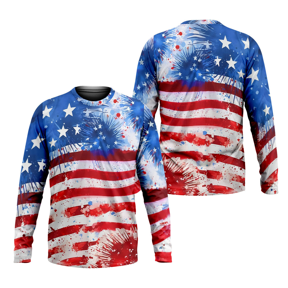 America Flag Golf Polo Shirt For Men, Hilarious Golf Shirt, Dad Golf Gift - Image 6