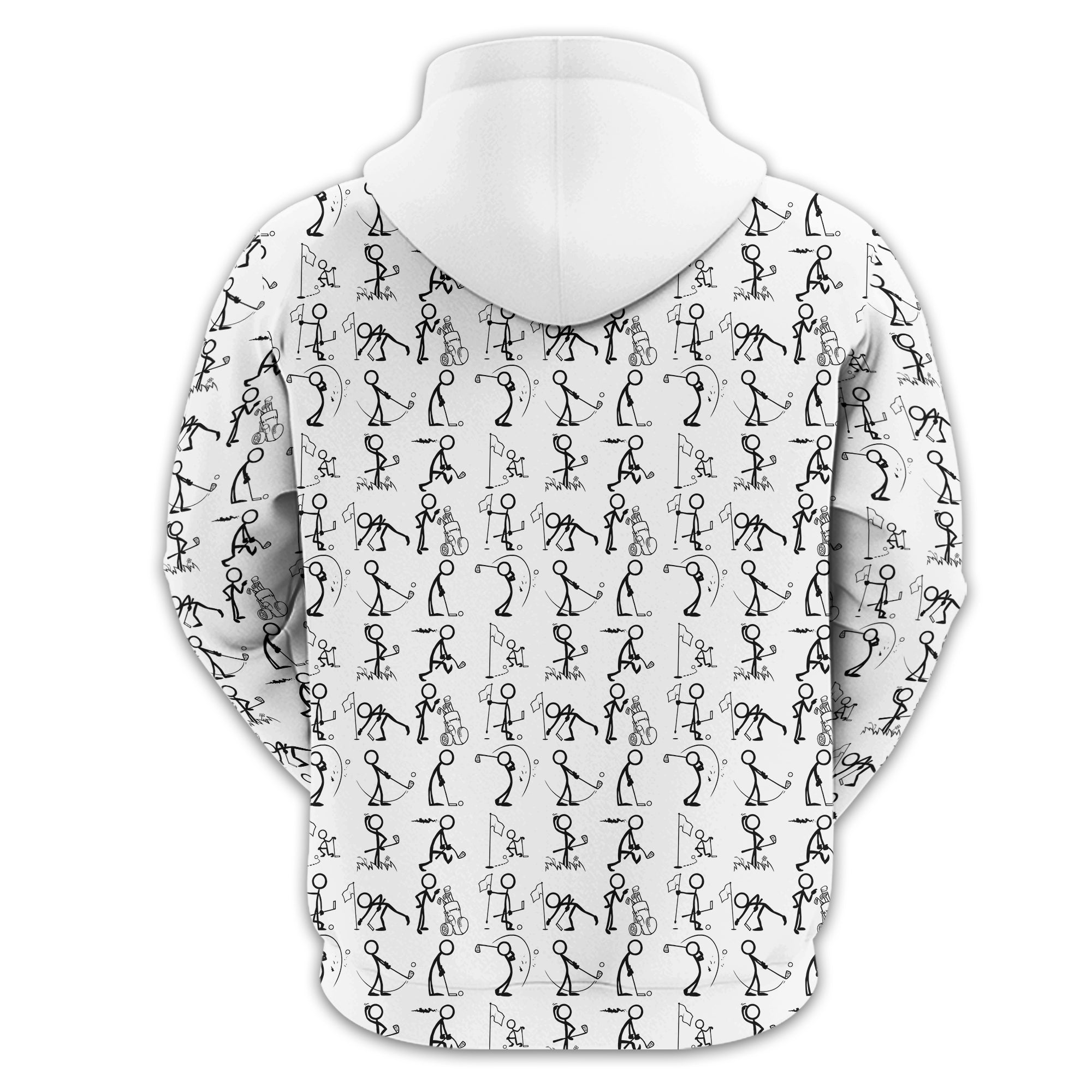 White Golf Polo Shirt, Funny Golf Shirt, Gift For Golfers - Image 14