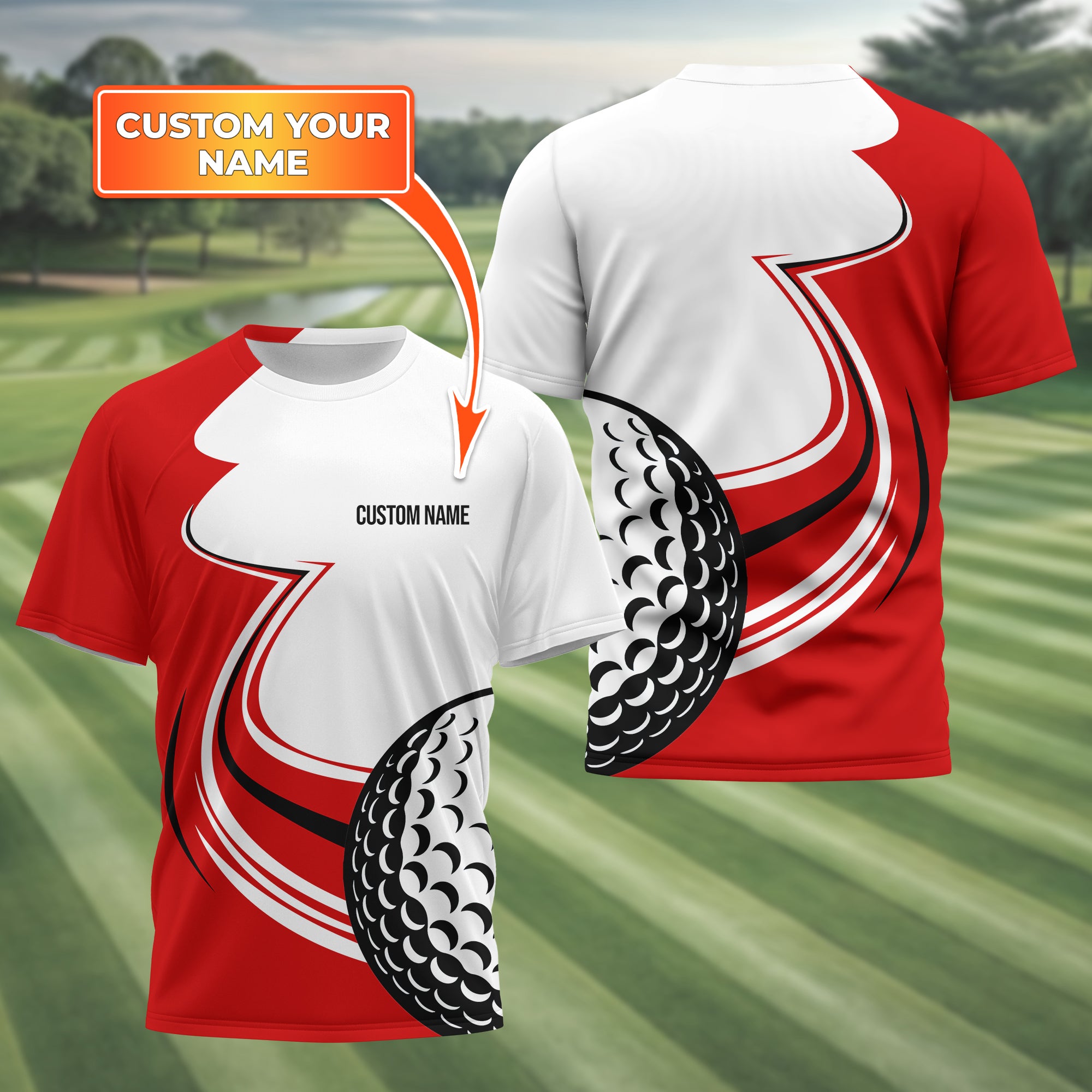 Personalized Golf Polo Shirt, Golf Shirt For Men, Gift For Golfers - Image 4