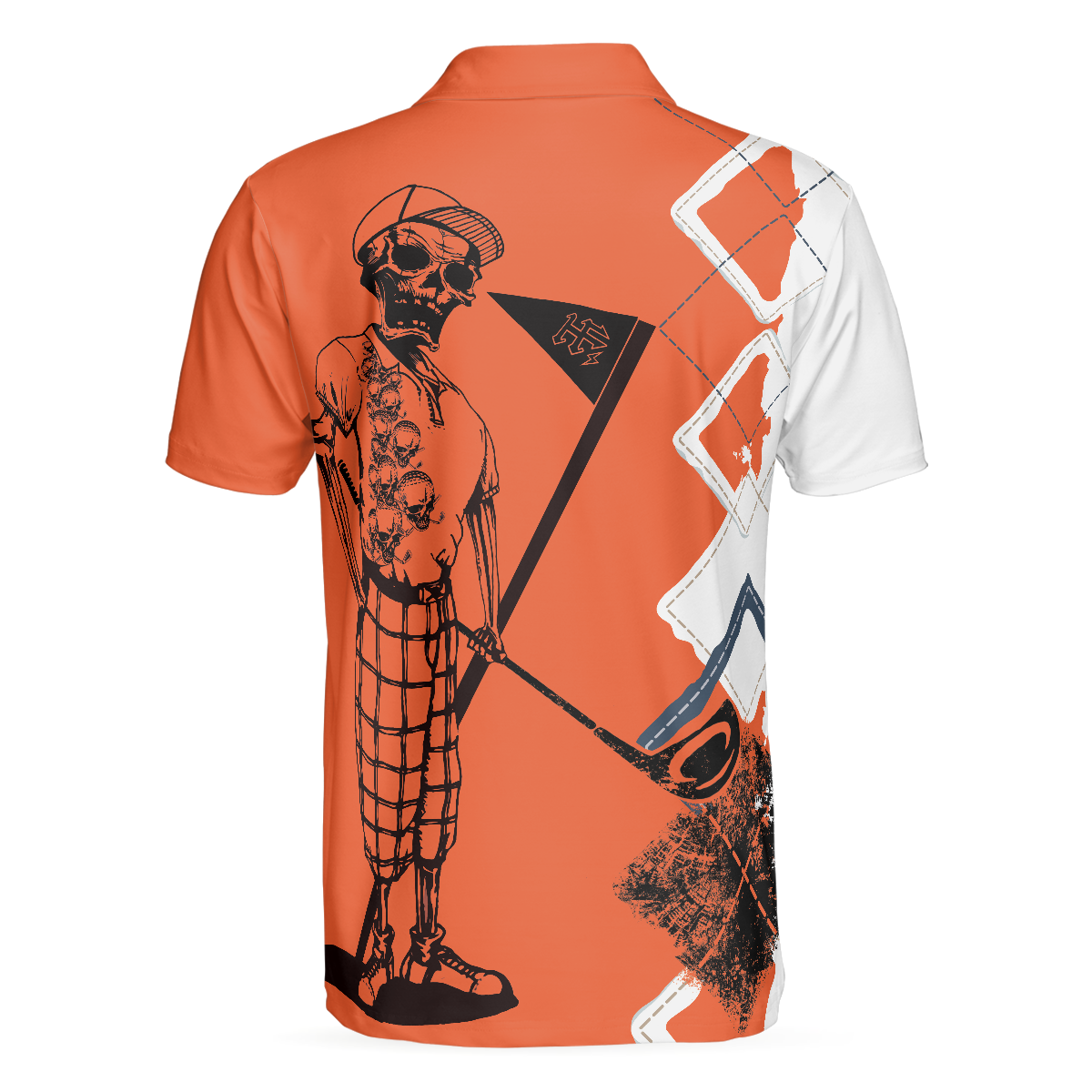 Your Hole Is My Goal Men's Golf Polo Shirt, Golfing Apparel, Mens Golf Gift - Image 3