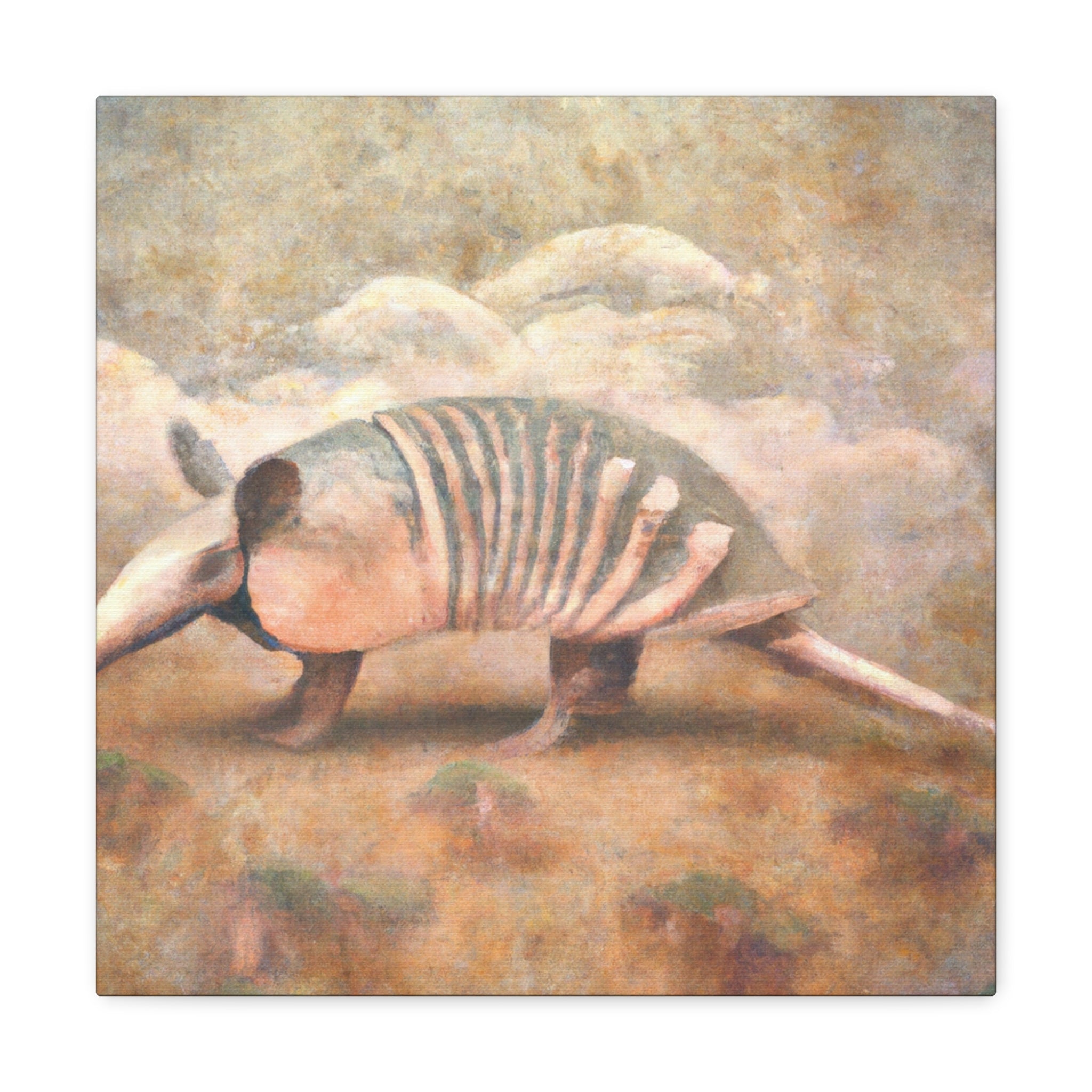 Armadillo on Canvas - Canvas