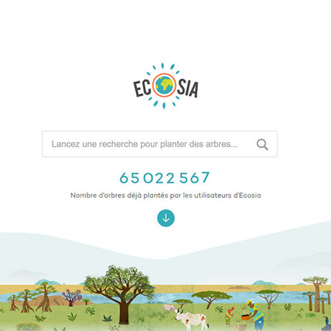 Ecosia moteur de recherche