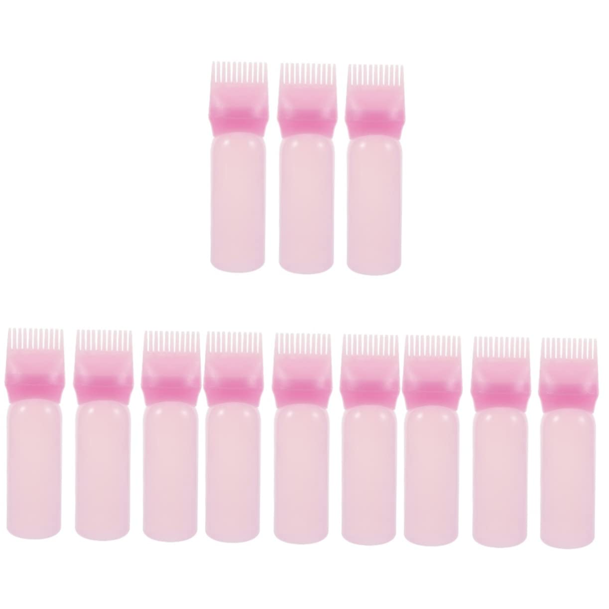 3pcs Root Comb Applicator Bottle Brush Root Comb Bottle for Hair Dye  Coloring Scalp Treatment Essential 