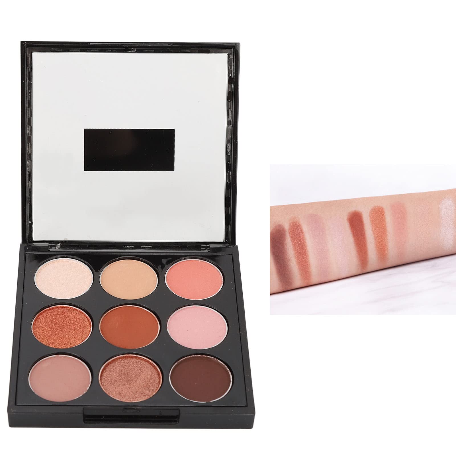 Nine Color Eyeshadow Tray Earth Color Pearl Small Portable Makeup Palette -  China Make up and Eyeshadow price