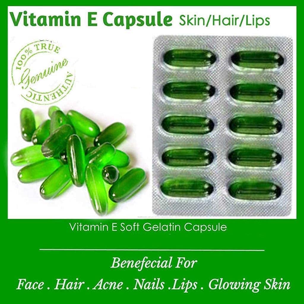 Vitamin E CapsulesTablet for Skin  Hair Online  OZiva
