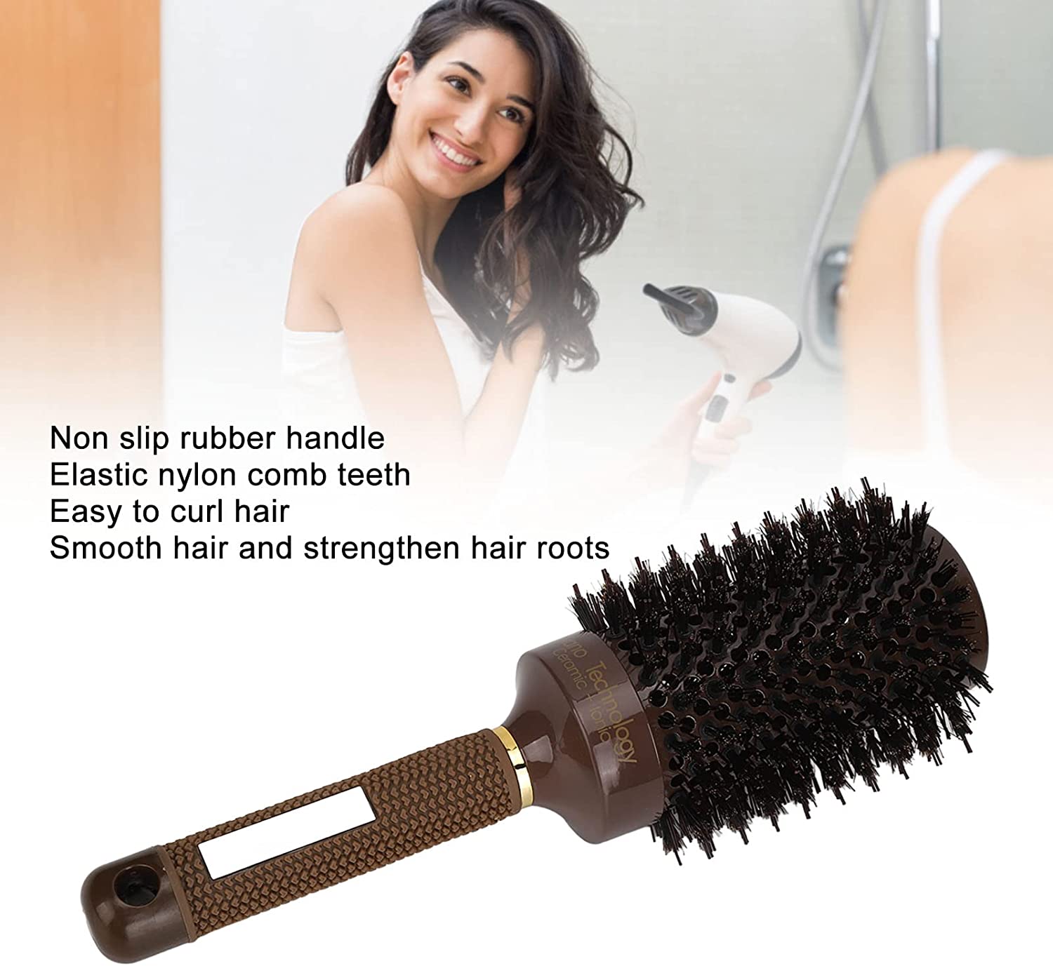 Buy Verbier Professional AntiStatic Roller Hair Brush for Styling and Blow  Drying Pack Of 1 m4 Online at Low Prices in India  Amazonin