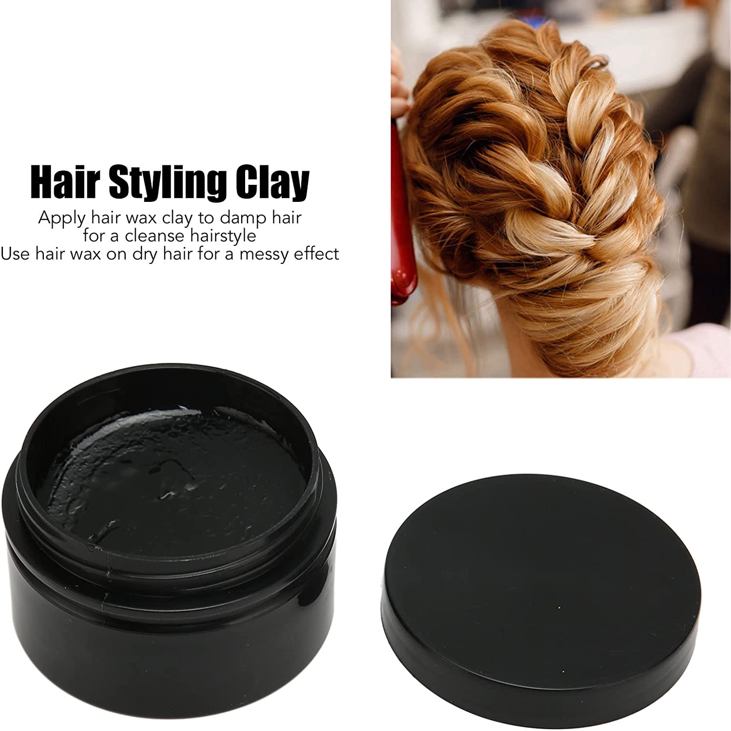 Urbangabru Rebel Hair styling clay Wax for Men strong hold 100 Times   GlobalBees Shop