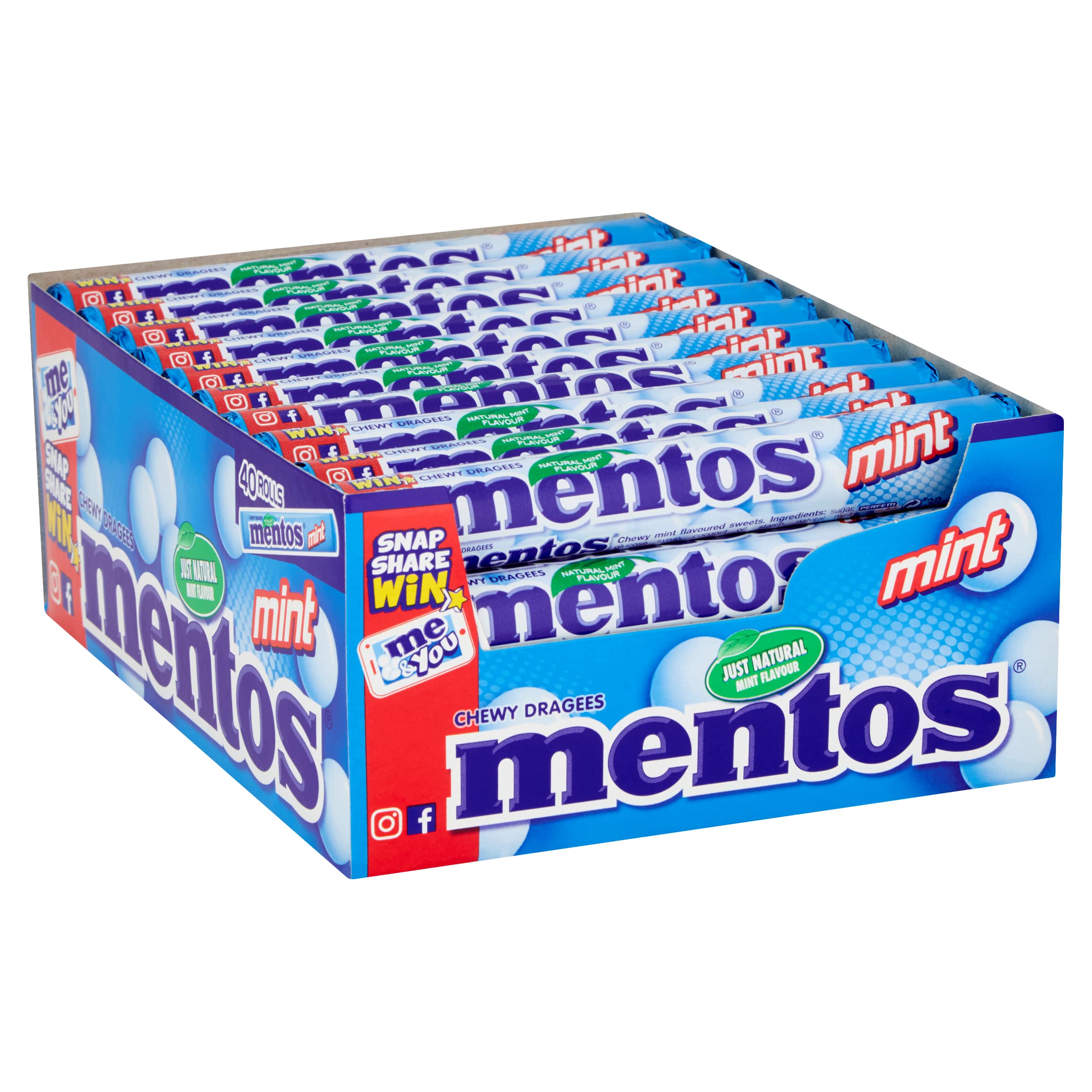 Mentos Fruit Roll (40x37,5gr) - Grossiste