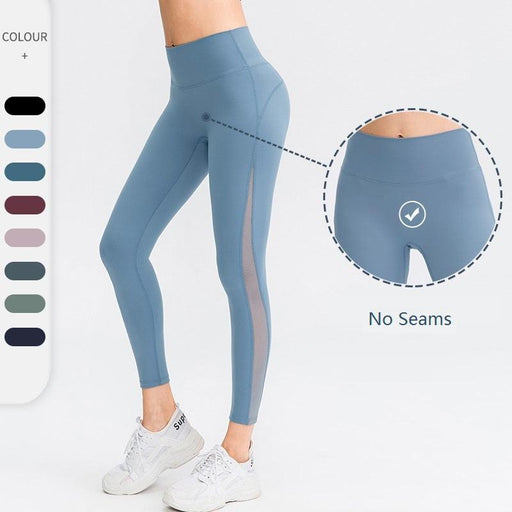 Seamless Knitted Peach Hip Women's Tight Elastic Yoga Pants High Waist  Quick-drying Hip Pants, FORHERA DESIGN