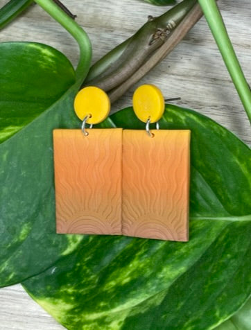 Desert Sunset Dangles