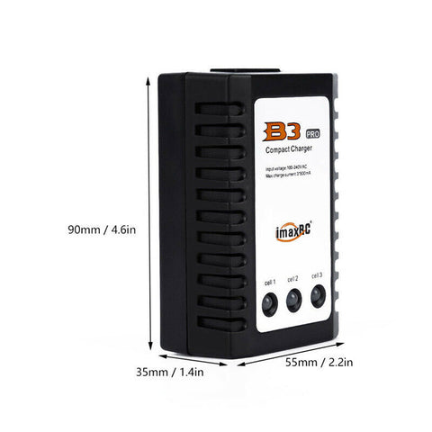 b3 balance charger size