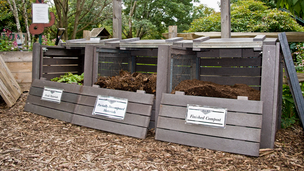 Compost to soil progress