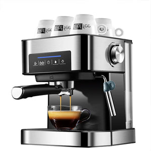 Smart Italian Fully Automatic Commercial Grinder, Espresso Coffee Makers Machine - American Coffee Cup