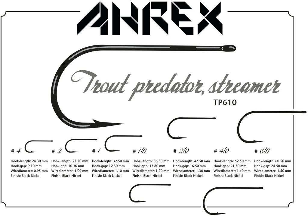 Ahrex SA280 Minnow Hook – Dirty Water Fly Company