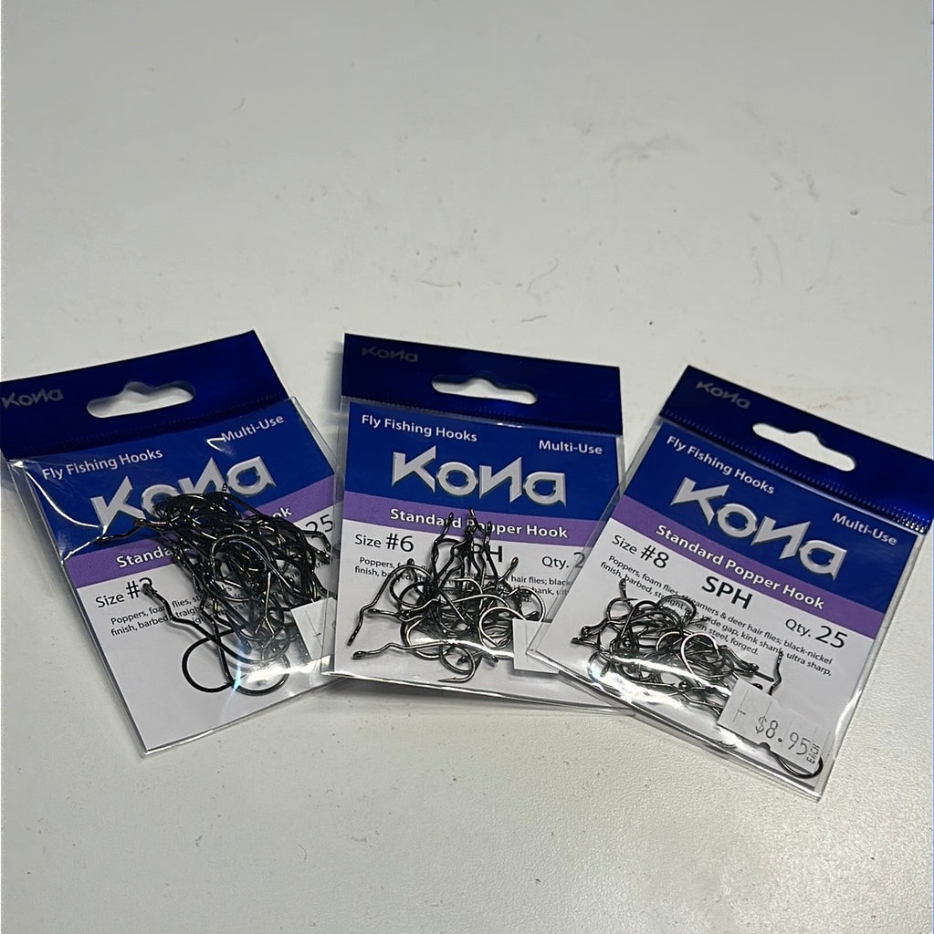 Kona Big Game Popper Hook – Dirty Water Fly Company