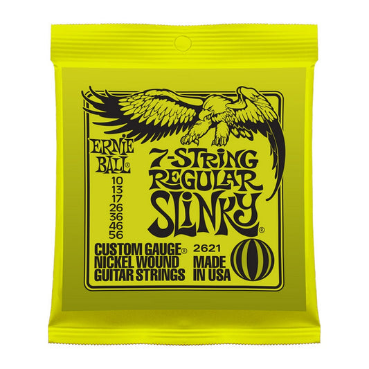 Ernie Ball 2629 Nickel Wound Regular Slinky 8-String Electric Guitar  Strings 10-74