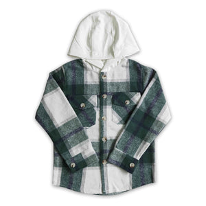 The Avery Hooded Flannel - Spunky Little Things 