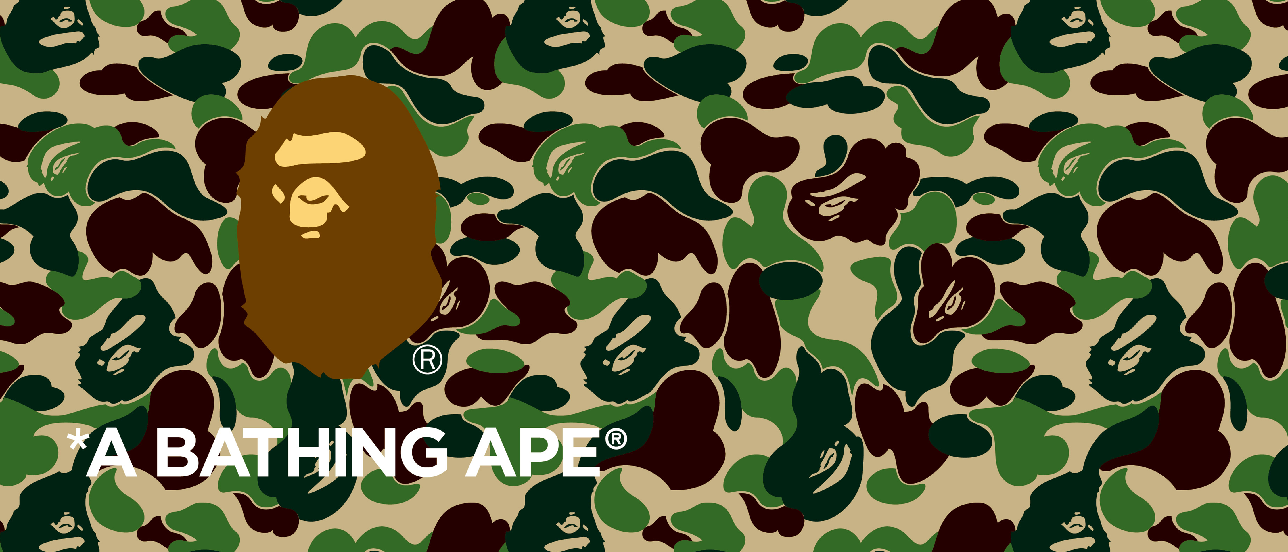 a bathing ape camo wallpaper