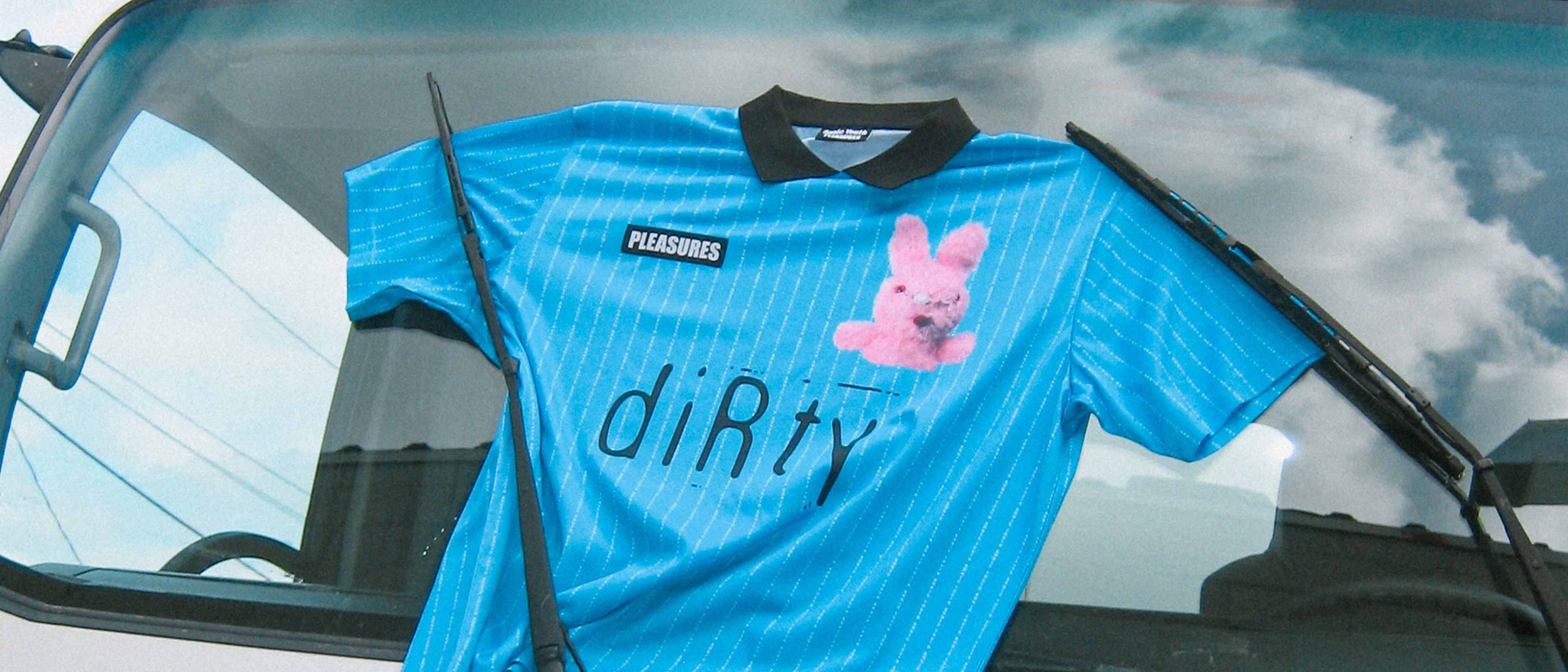 PLEASURES X SONIC YOUTH BUNNY JERSEY