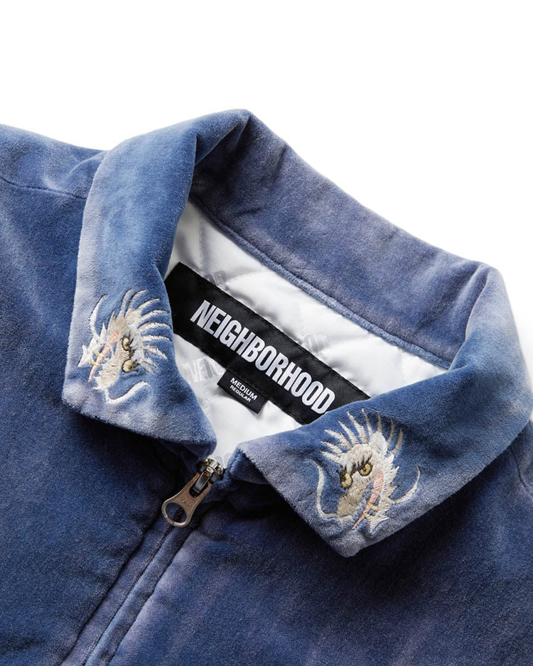 NEIGHBORHOOD SAVAGE SOUVENIR JKT NAVY L-