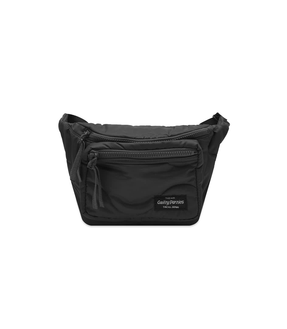 Aries Black Bobby Messenger Bag ARIES