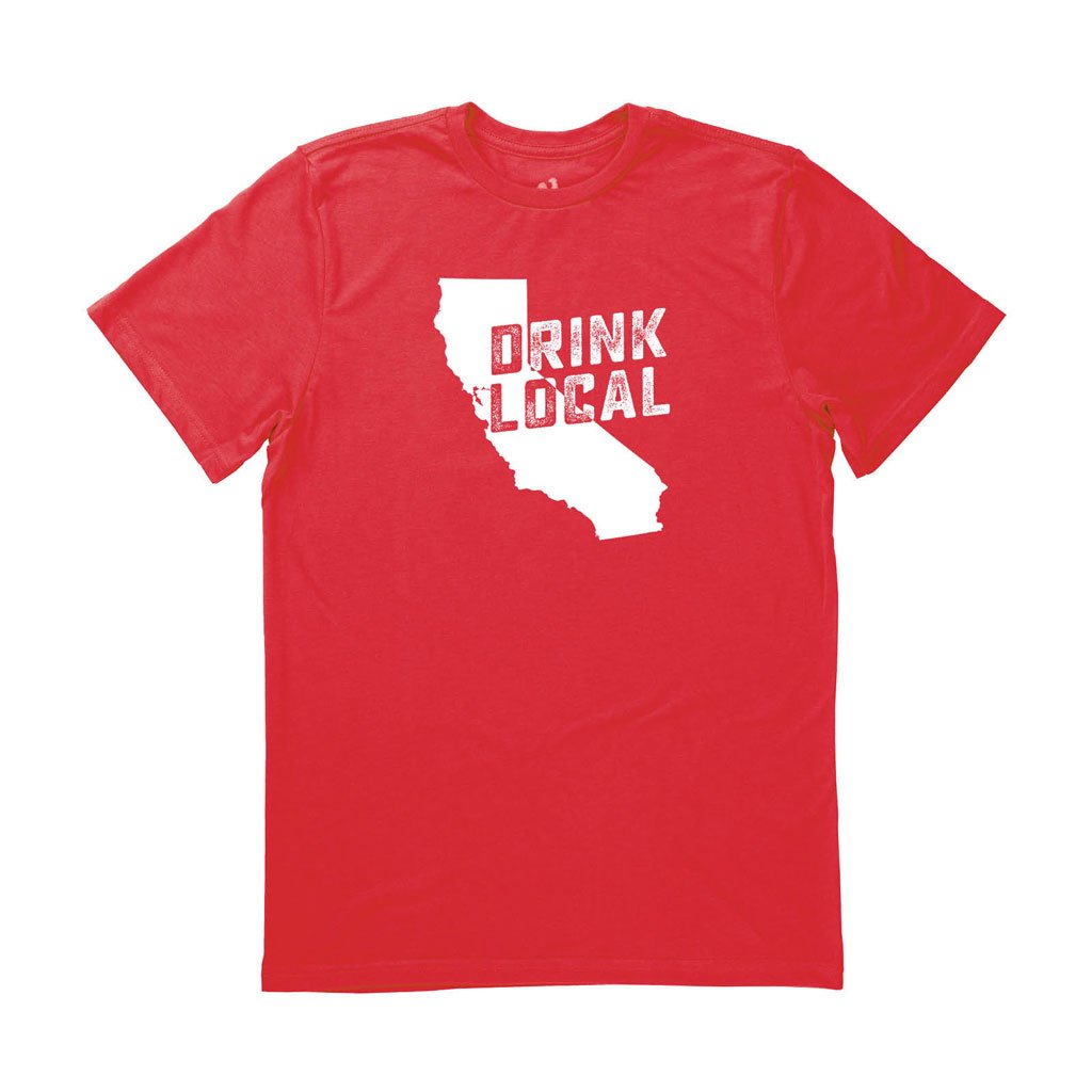 Men's California Drink Local State Tee