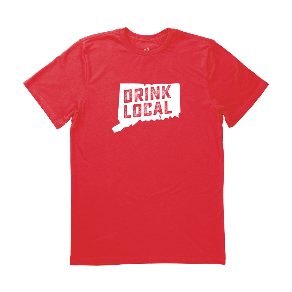 Men's Connecticut Drink Local State Tee