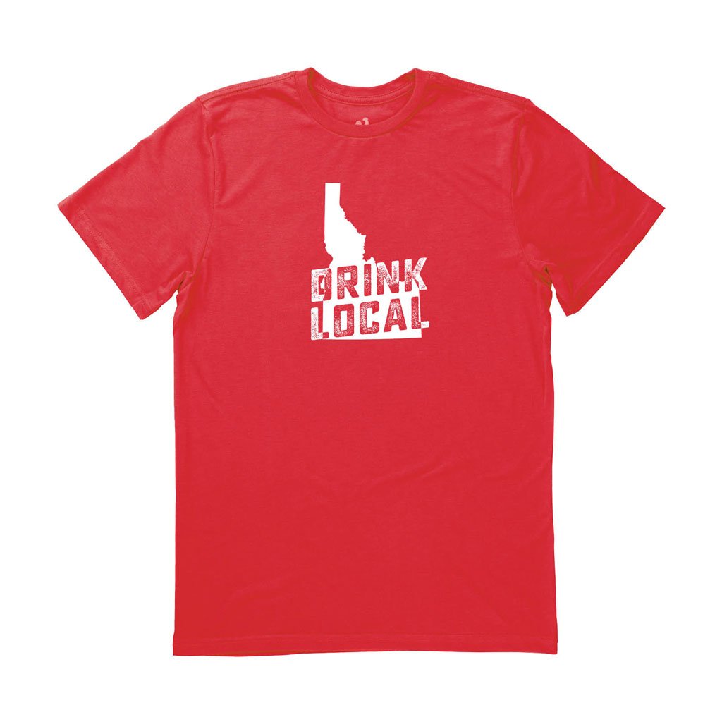 Men's Idaho Drink Local State Tee